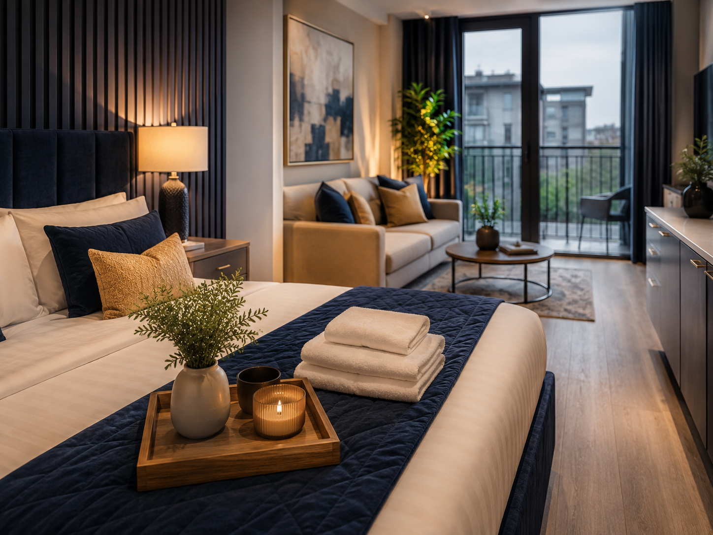 Stylish guest-ready Airbnb studio apartment